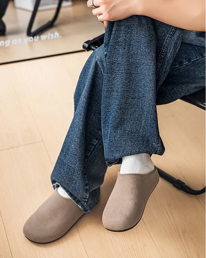 SUEDE CLOG SANDALS W1806