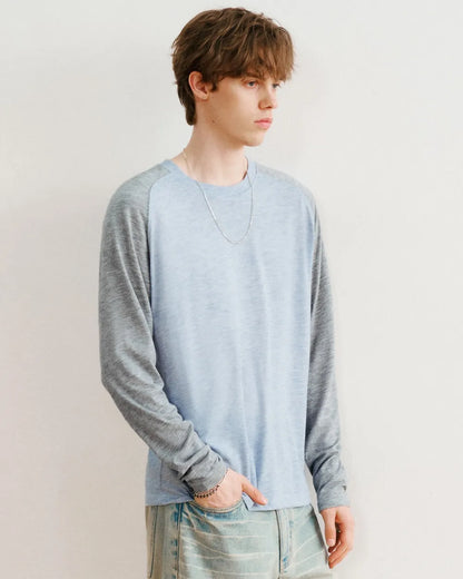 RAGLAN SLEEVE LONG TEE W1963