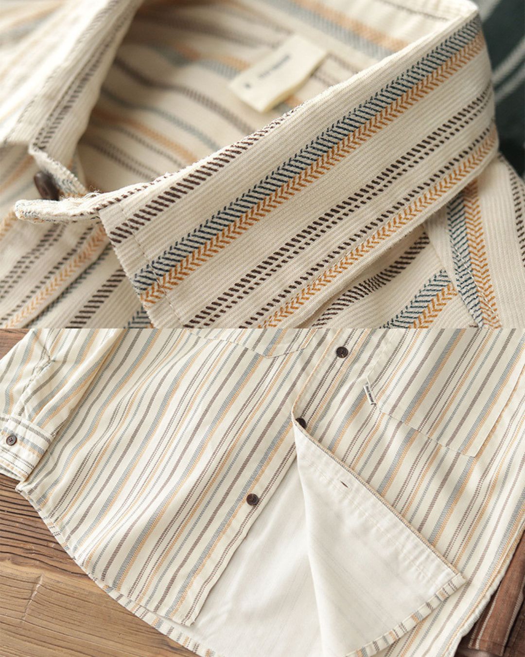 MULTI STRIPE SHIRTS W1616