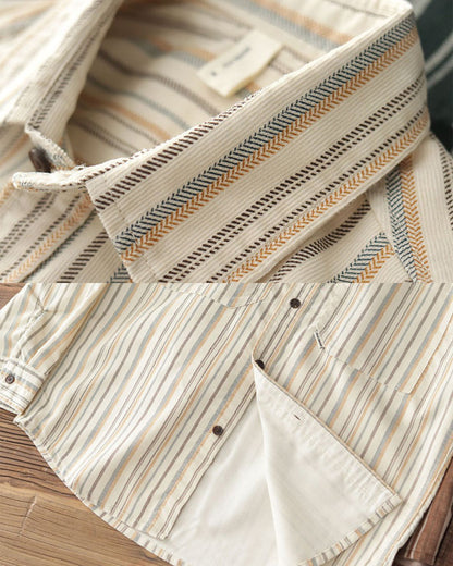 MULTI STRIPE SHIRTS W1616