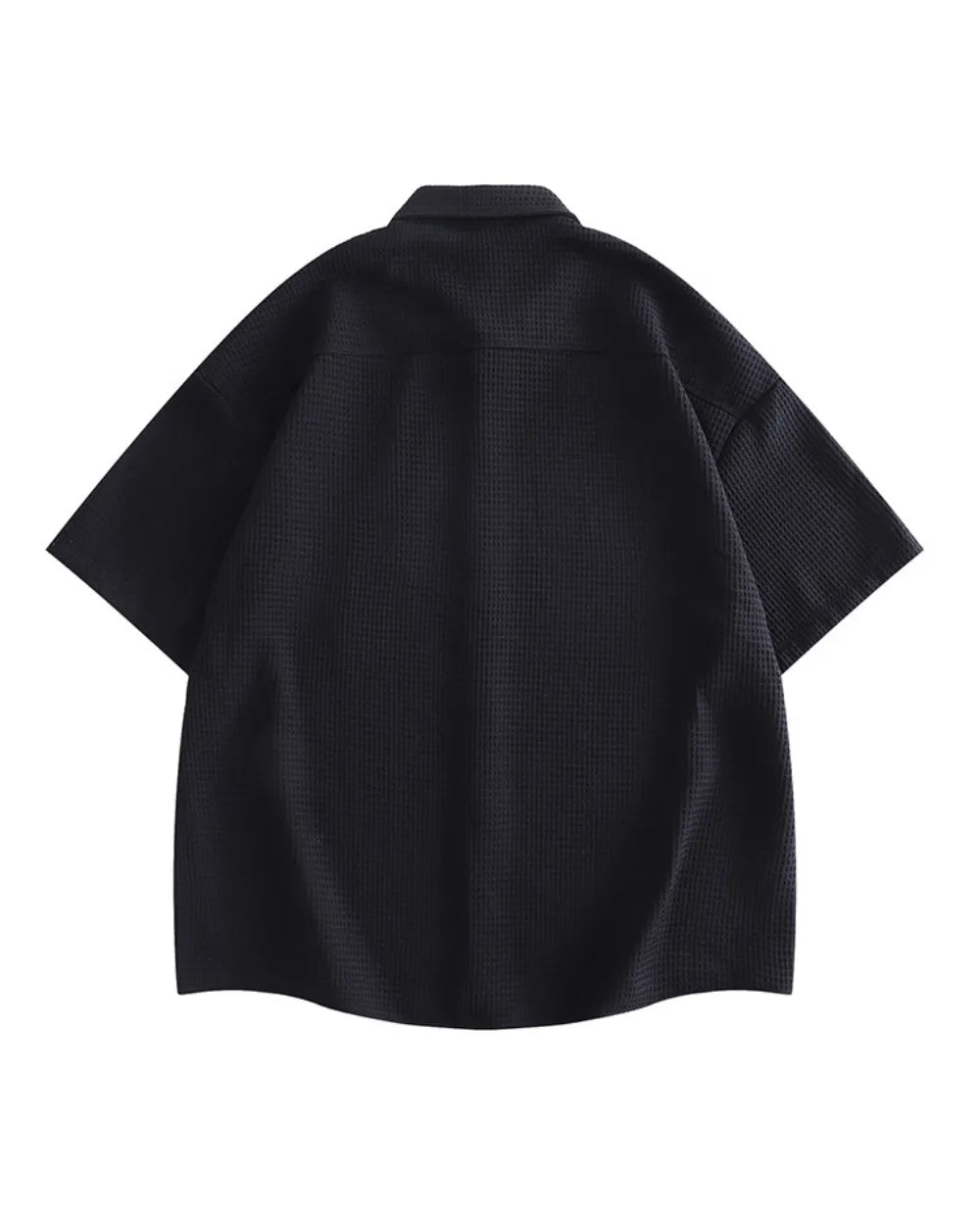 WAFFLE LOOSE SHIRTS W1658