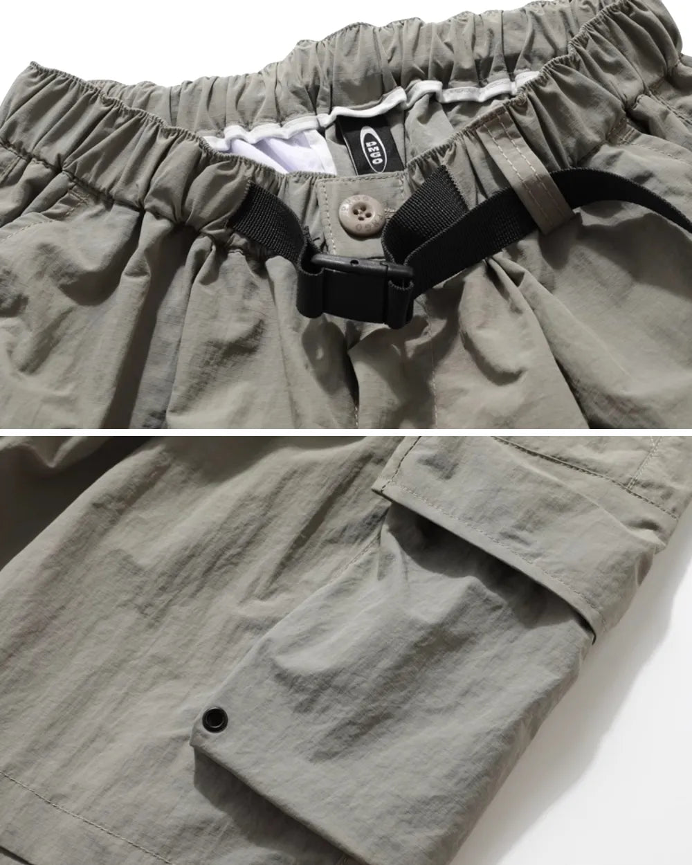 BELTED MULTI-POCKET SHORTS W1748