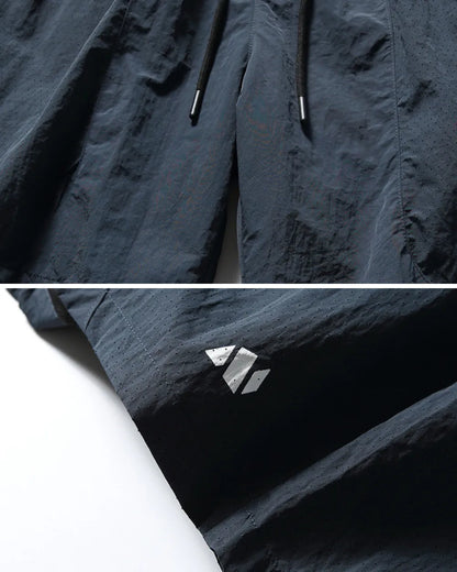 NYLON WIDE SHORTS W1745