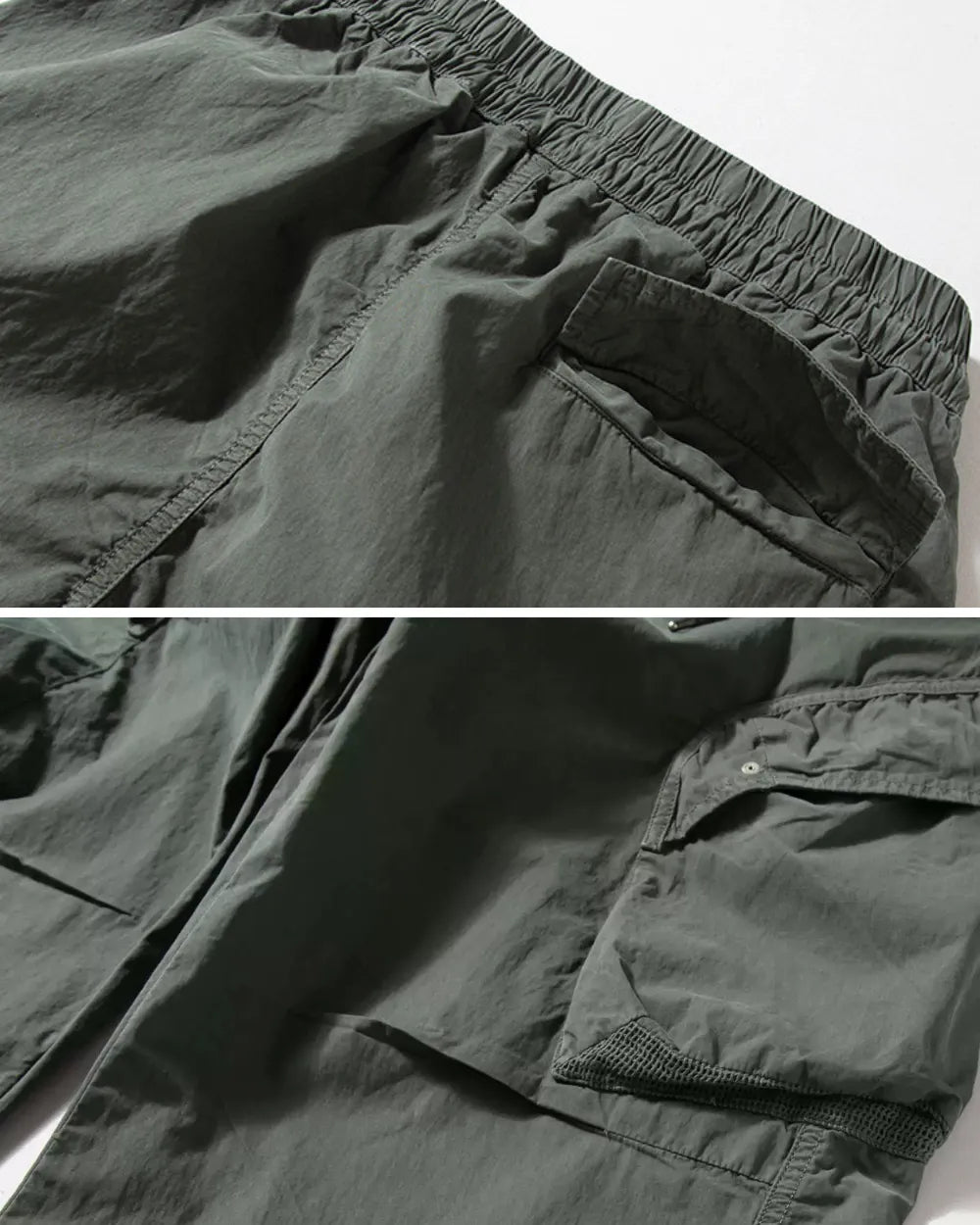 LOOSE WIDE CARGO PANTS W1796