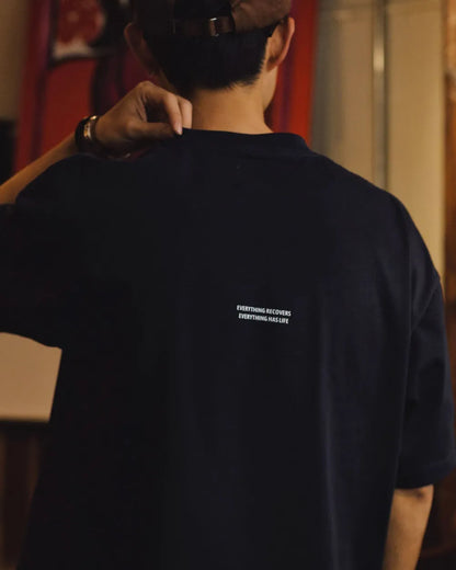 SLOGAN PRINT OVERSIZED T‑SHIRTS W1746