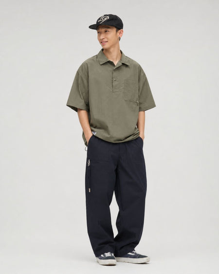 UTILITY WIDE CARGO PANTS W1483