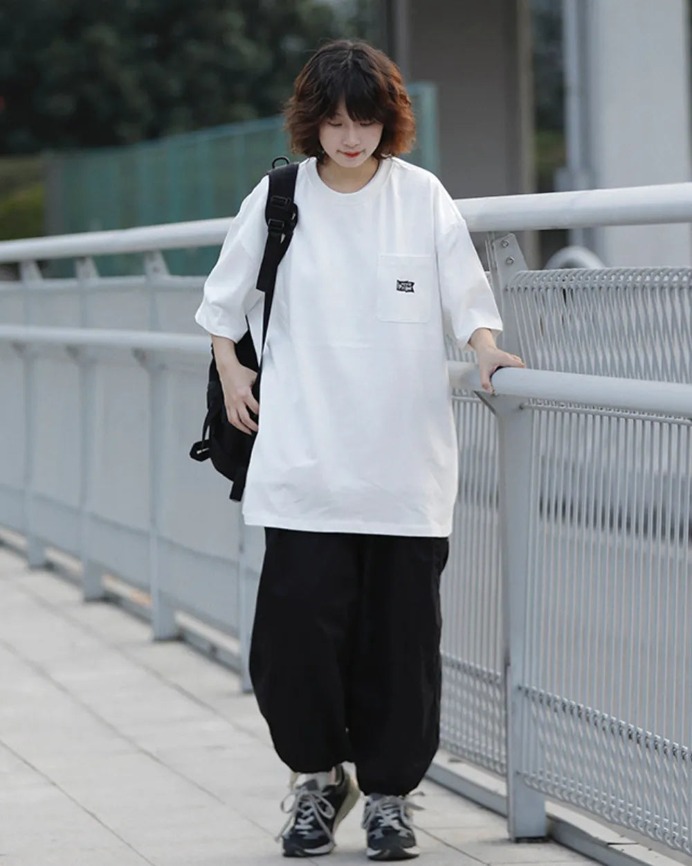LOOSE-FIT POCKET T-SHIRT W1751