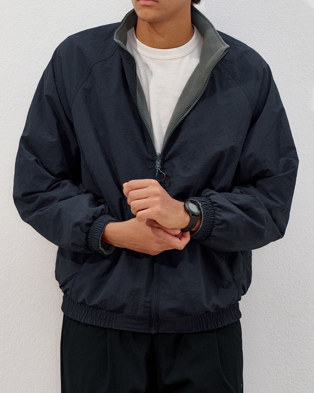 REVERSIBLE FLEECE JACKET W1522