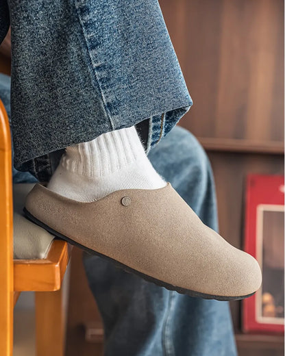 SUEDE CLOG SANDALS W1806