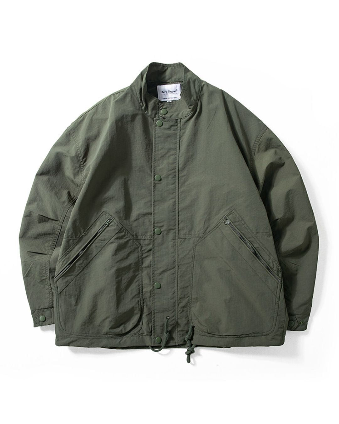 RIPSTOP STAND COLLAR JACKET W1589 – WGONG