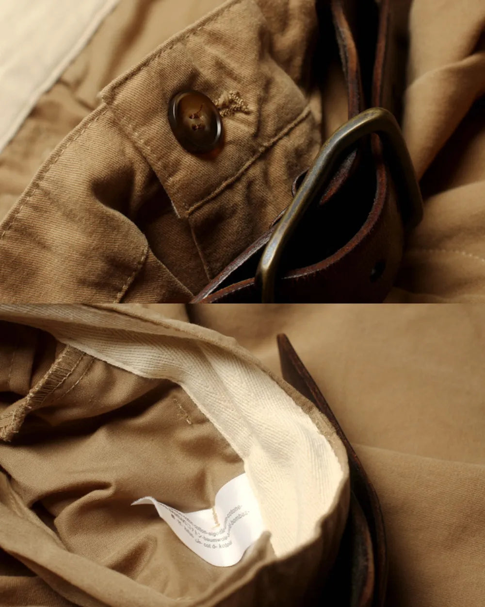 VINTAGE COTTON CHINO PANTS W1670