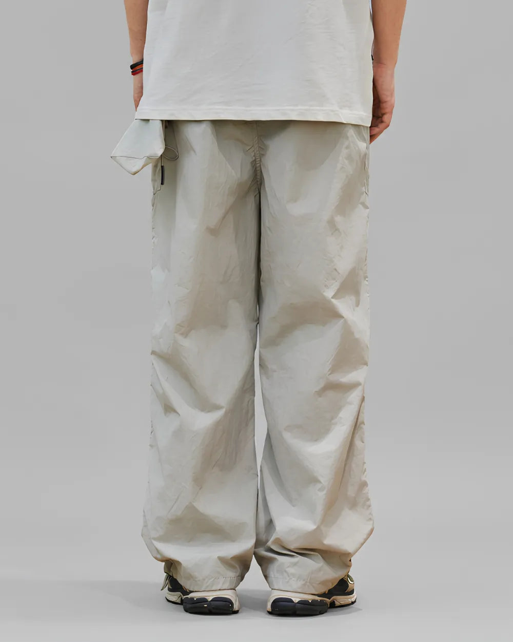 NYLON PARACHUTE CARGO PANTS W1684