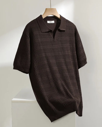 ICE SILK KNIT POLO SHIRTS W1750
