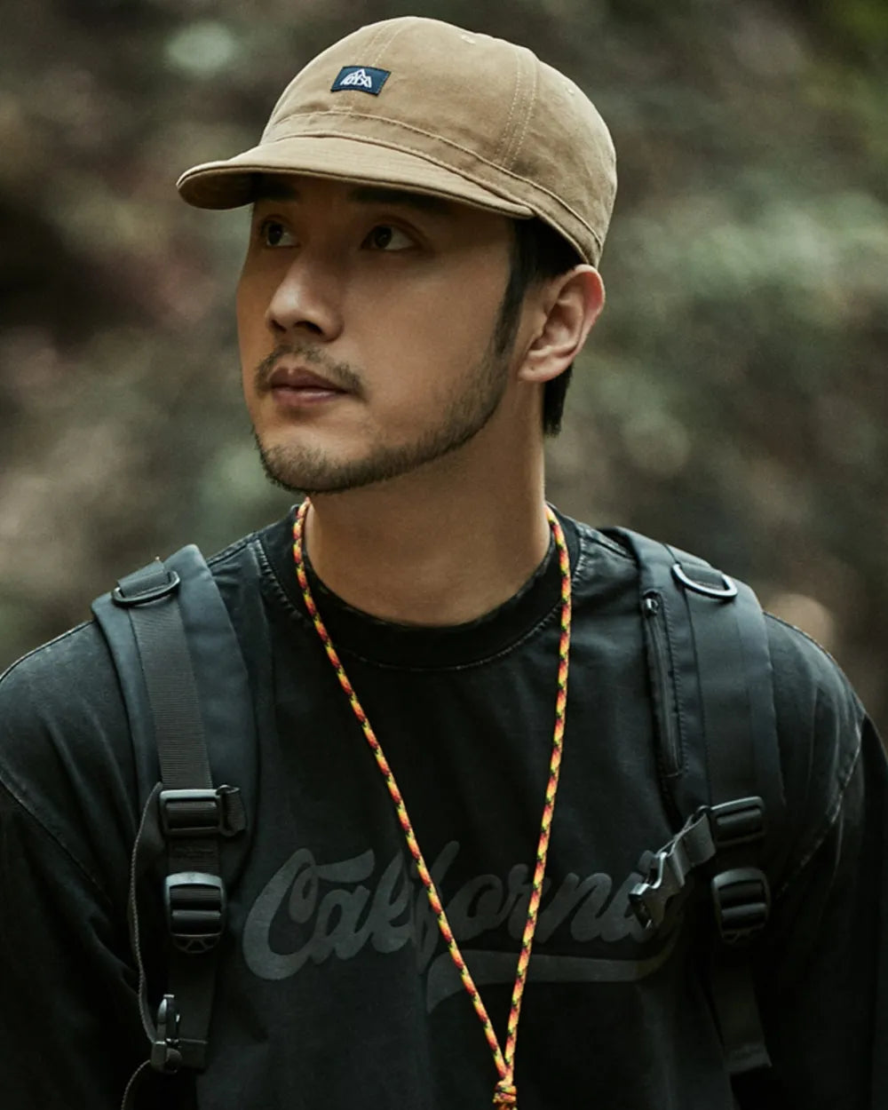 COTTON SHORT BRIM CAP W1687