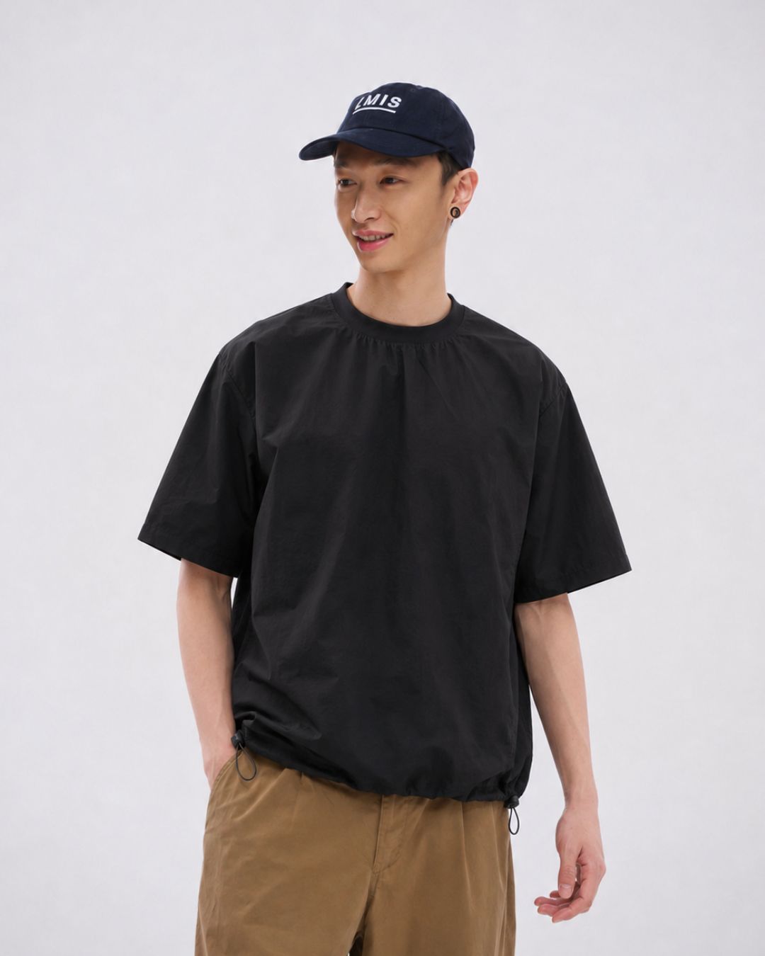 DRAWSTRING TEE W1650