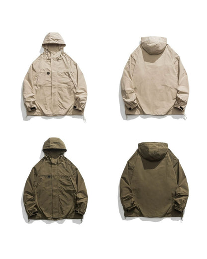 WINDPROOF HOODED JACKET W1524