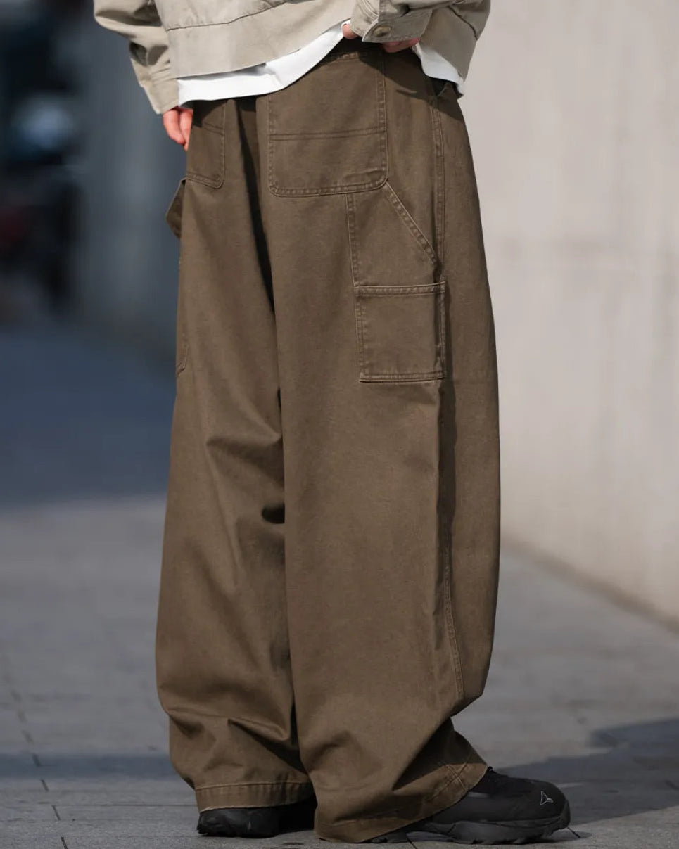 WIDE CARGO PANTS W1880