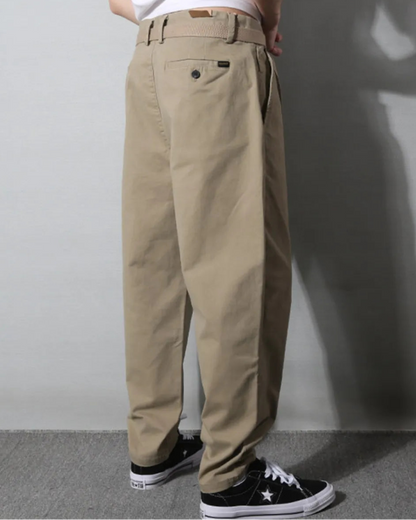 LOOSE FIT CHINO PANTS W1871