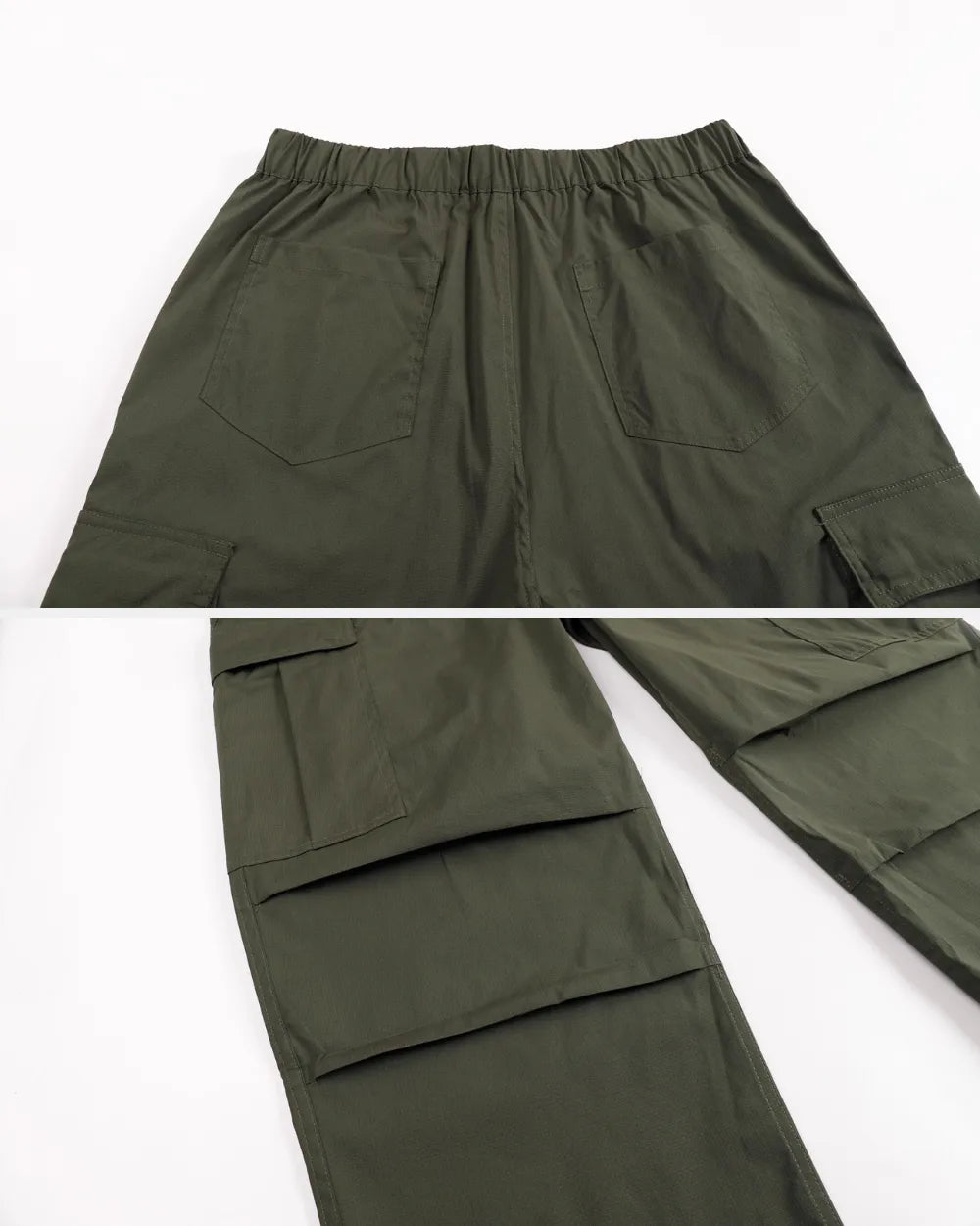 WATER-REPELLENT NYLON CARGO PANTS W1690