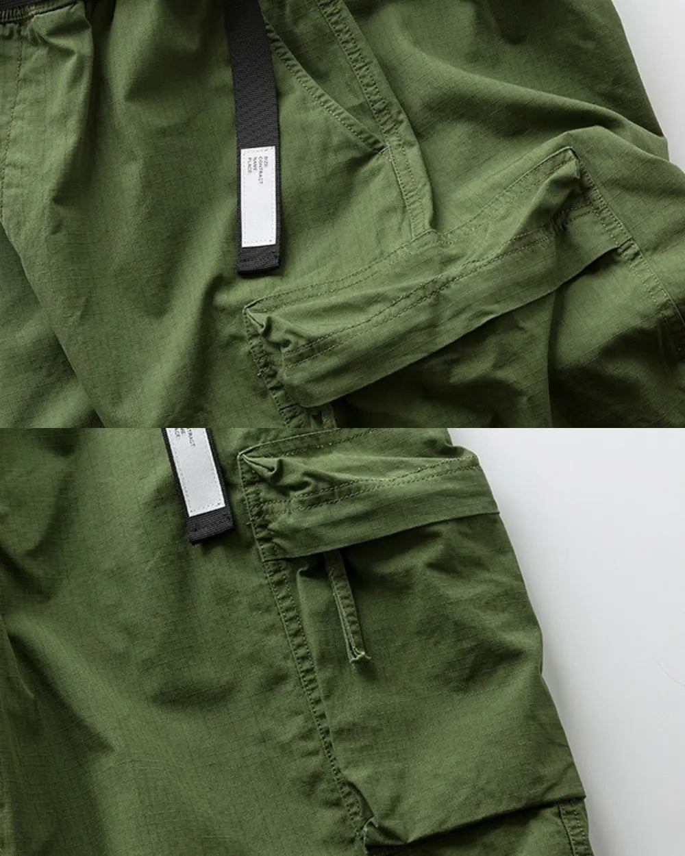 BELTED CARGO SHORTS W1654