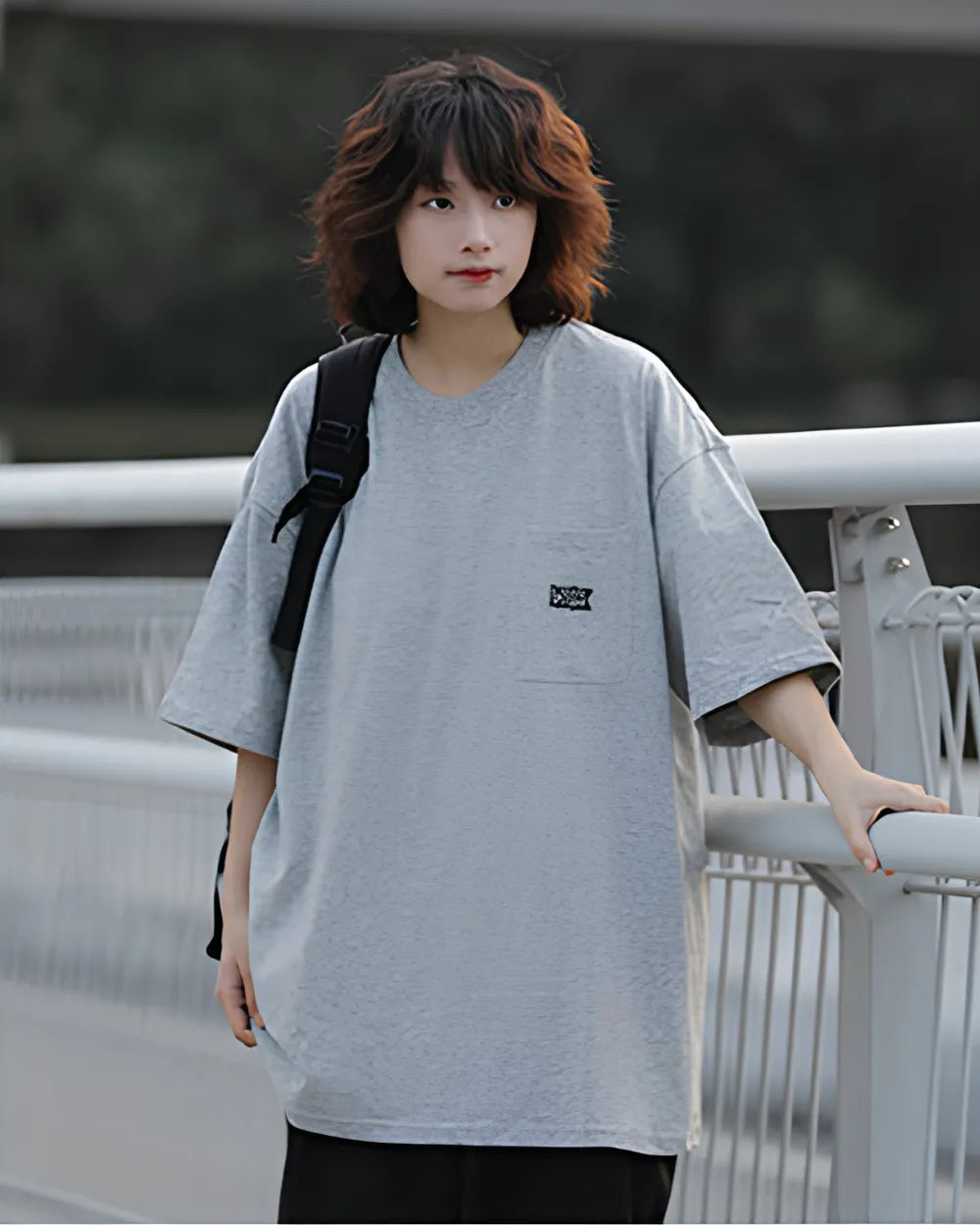 LOOSE-FIT POCKET T-SHIRT W1751