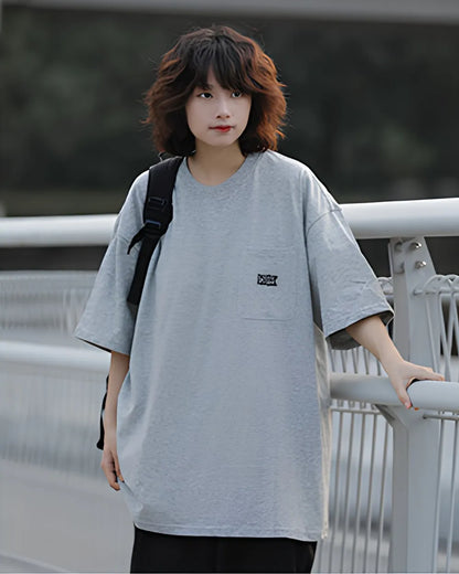 LOOSE-FIT POCKET T-SHIRT W1751