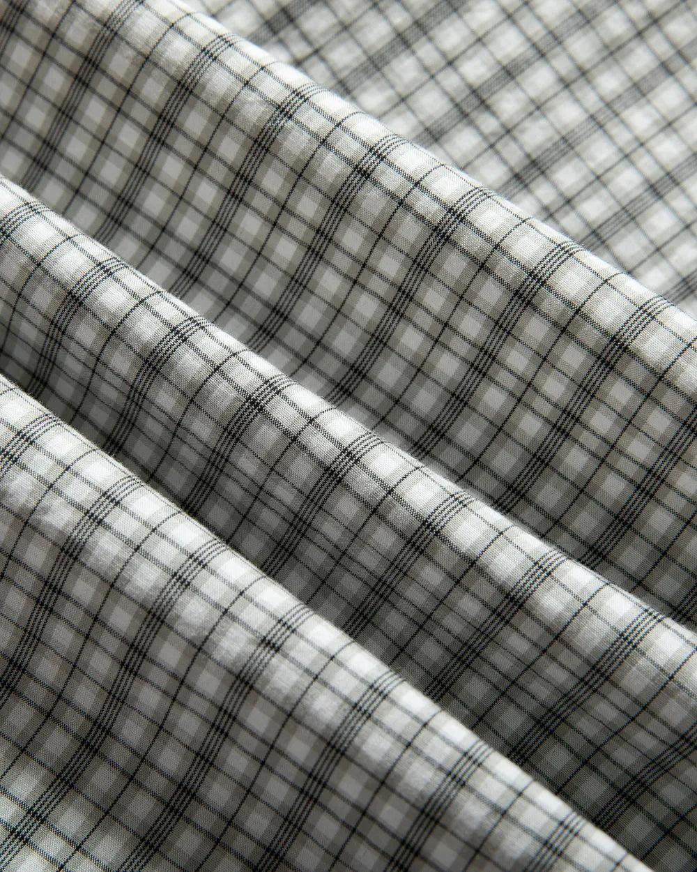 CHECK BAND COLLAR SHIRTS W1760