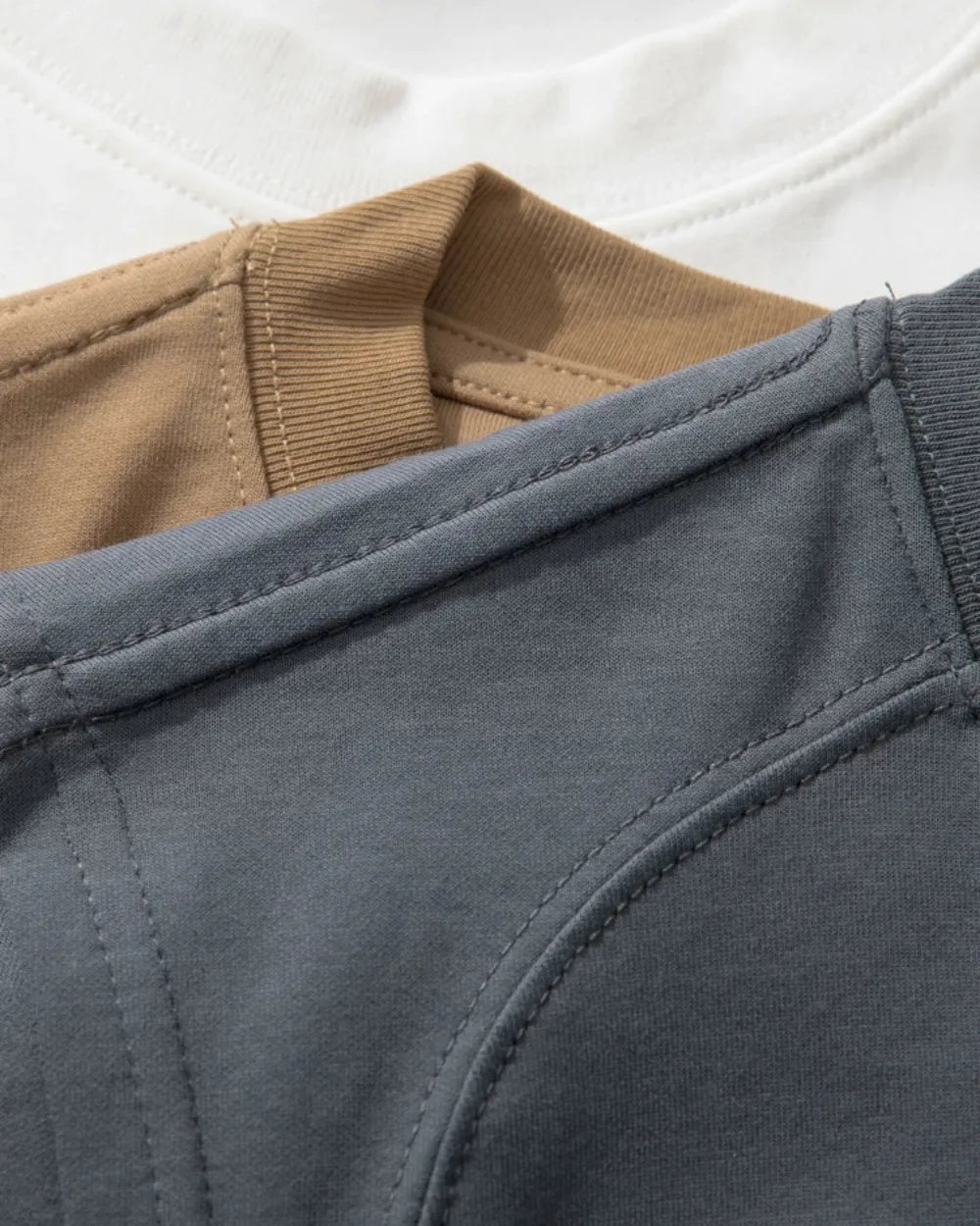 CREWNECK LOOSE TANK-TOP W1708
