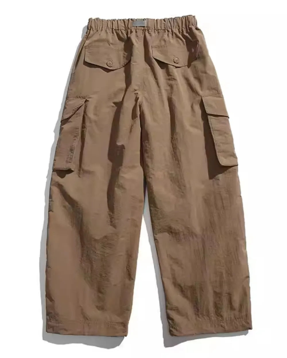 NYLON WIDE CARGO PANTS W1899