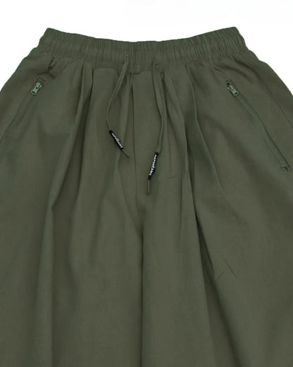 WIDE TUCK CHINO PANTS W1838
