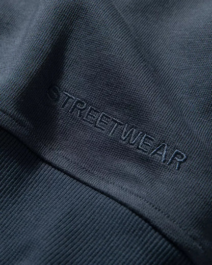 HALF ZIP STAND COLLAR SWEATSHIRT W1957