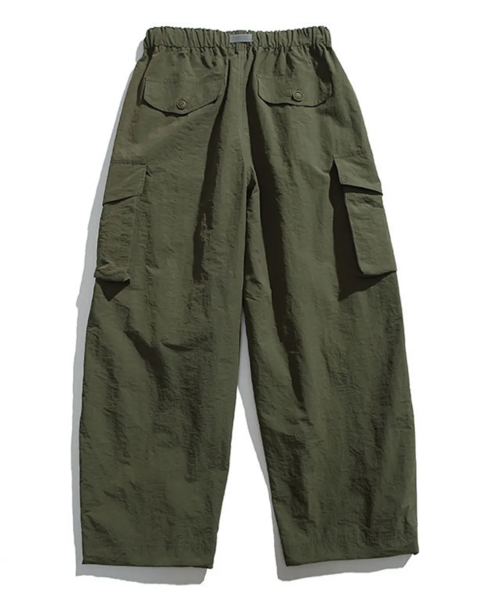 NYLON WIDE CARGO PANTS W1899