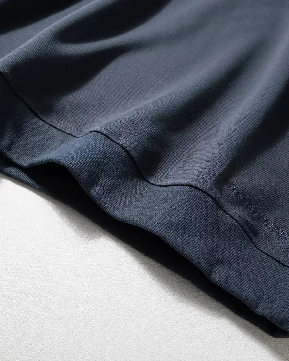 HALF ZIP STAND COLLAR SWEATSHIRT W1957