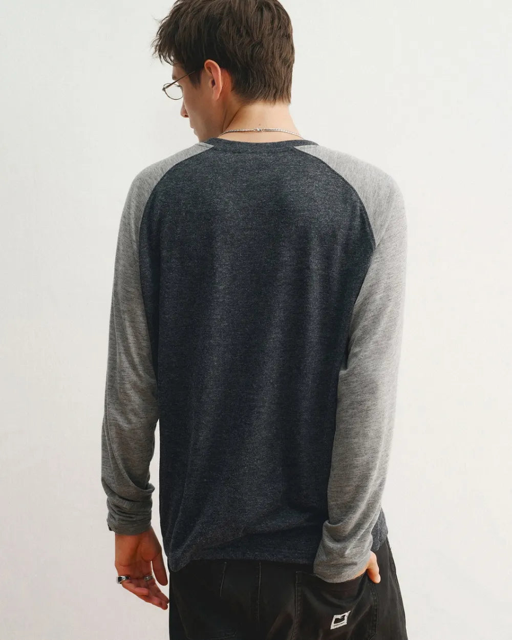 RAGLAN SLEEVE LONG TEE W1963