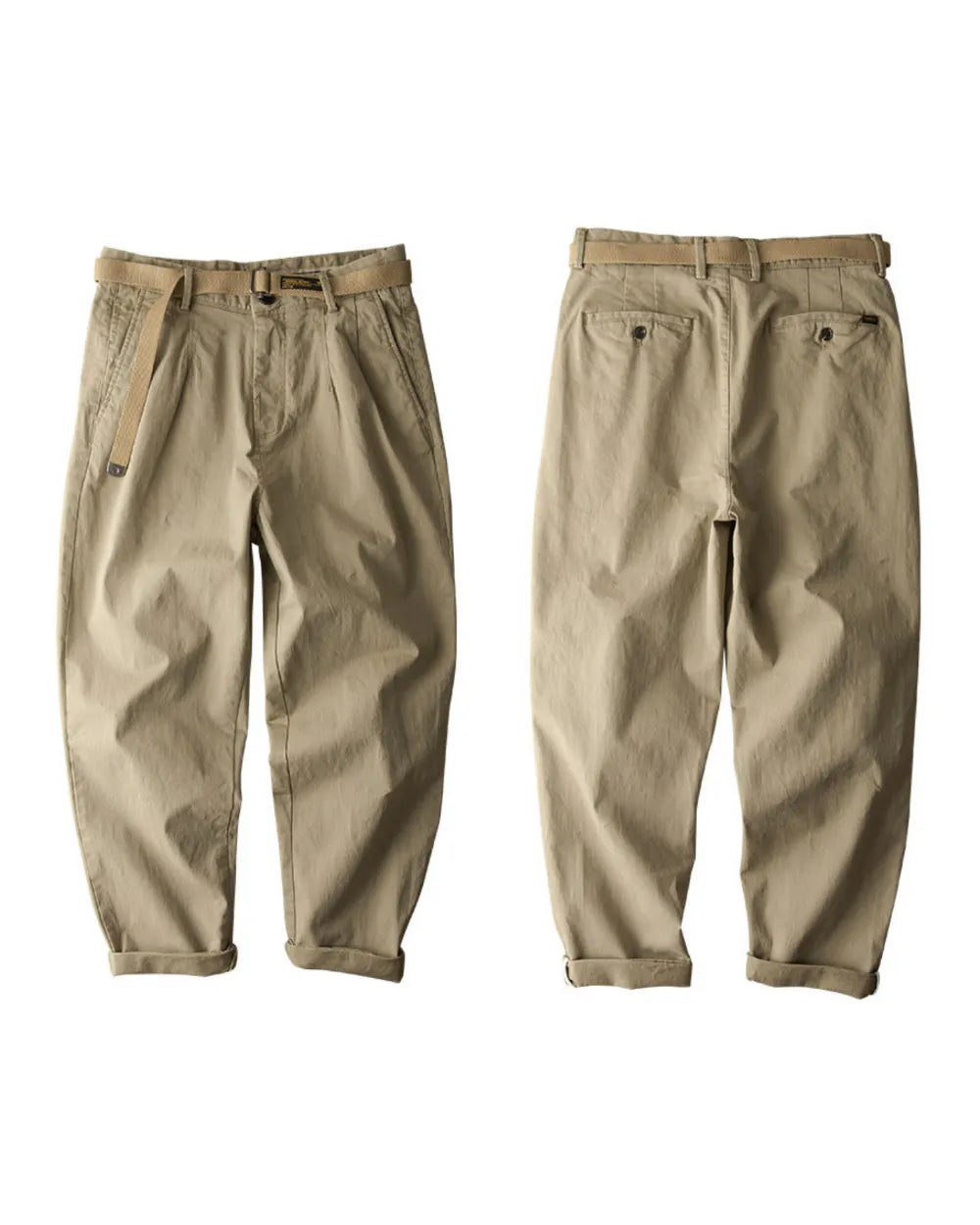 LOOSE FIT CHINO PANTS W1871