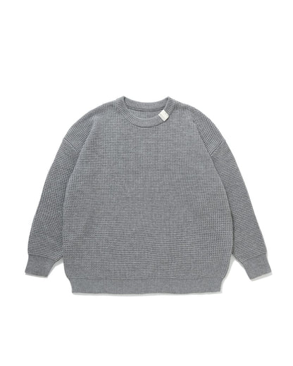 WOOL BLEND WAFFLE KNIT W1549