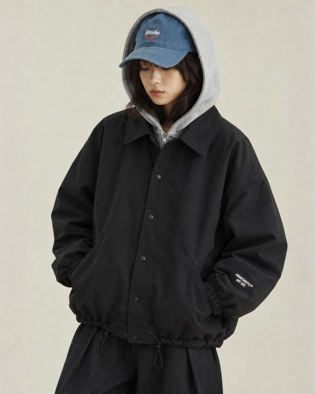 NYLON COACH JACKET W1929