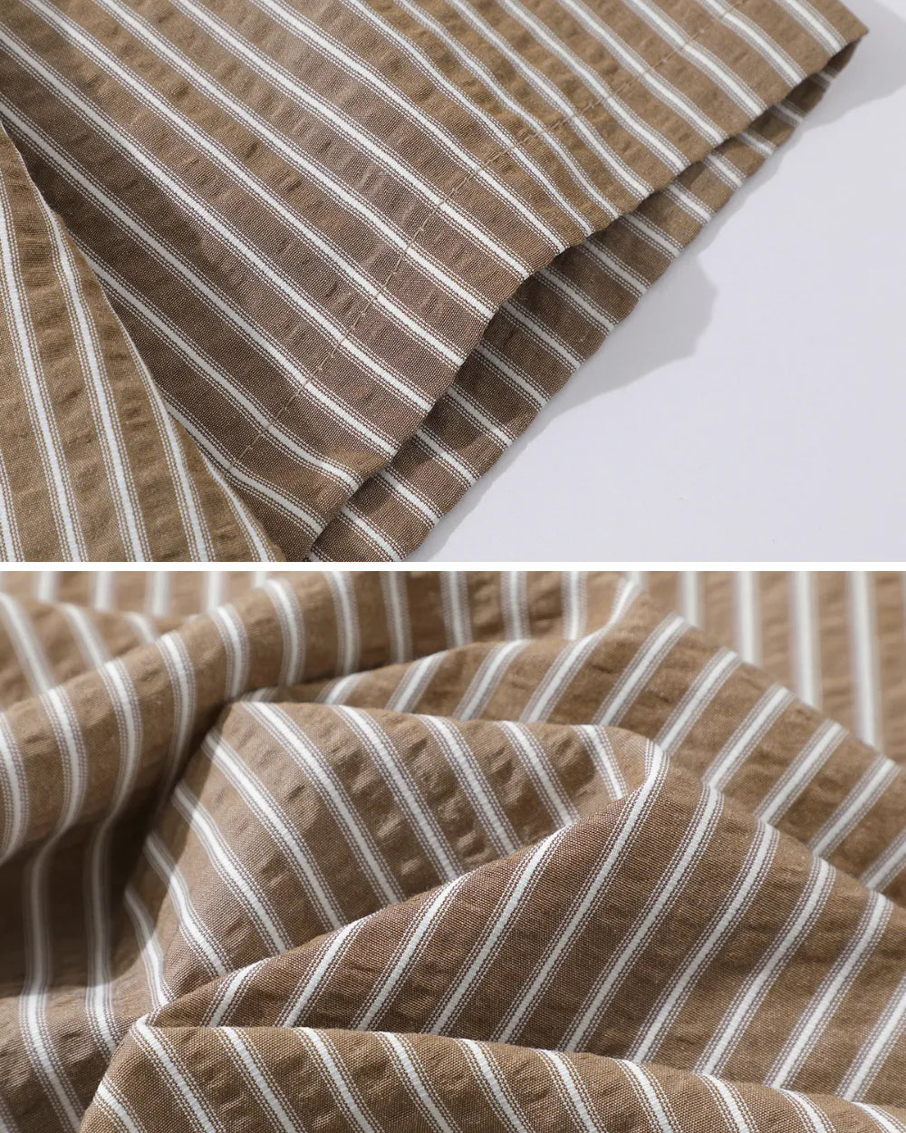 STRIPE COTTON SHIRTS W1672