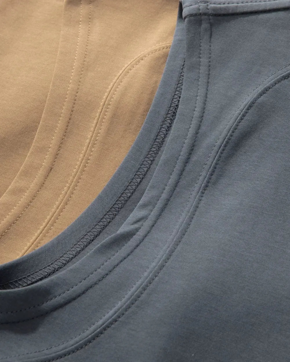 CREWNECK LOOSE TANK-TOP W1708