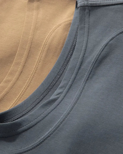 CREWNECK LOOSE TANK-TOP W1708