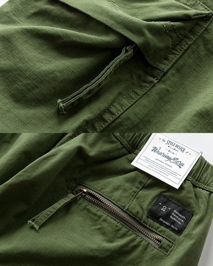 BELTED CARGO SHORTS W1654