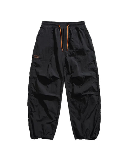 NYLON PARACHUTE CARGO PANTS W1684
