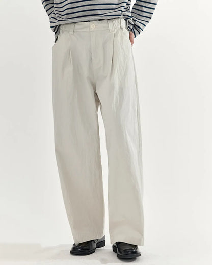 WASHED NYLON PANTS W1720