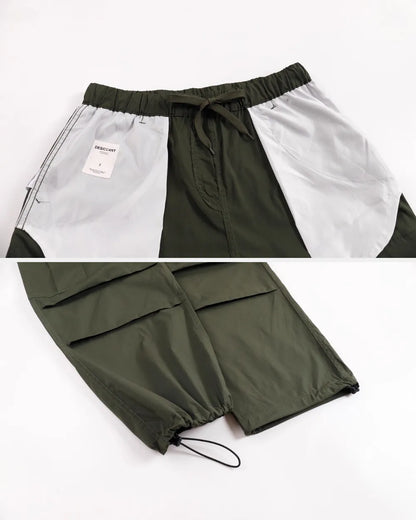 WATER-REPELLENT NYLON CARGO PANTS W1690