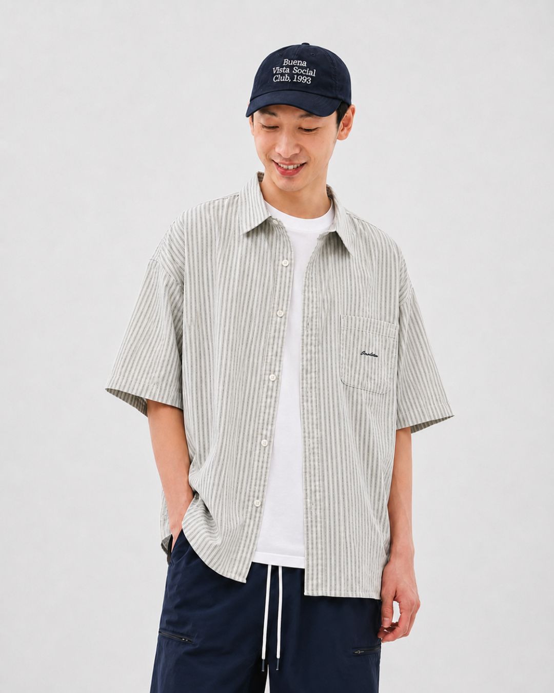 COTTON STRIPE SHIRTS W1620