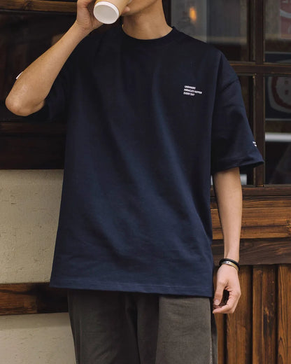 SLOGAN PRINT OVERSIZED T‑SHIRTS W1746