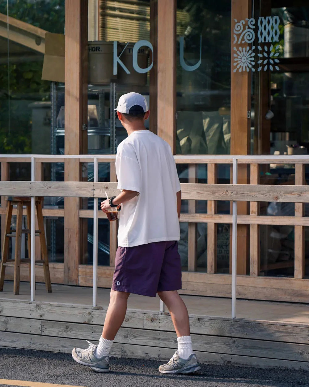 D EMBROIDERY NYLON SHORTS W1762