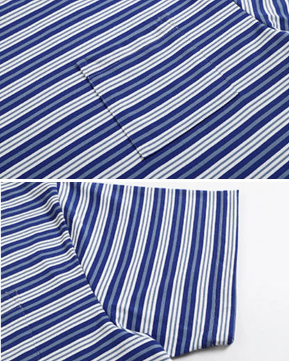 BORDER OVERSIZED POCKET T‑SHIRTS W1747