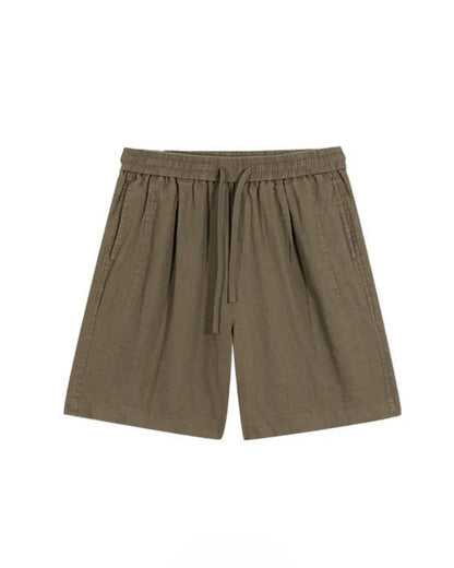 LINEN BLEND EASY SHORTS W1773
