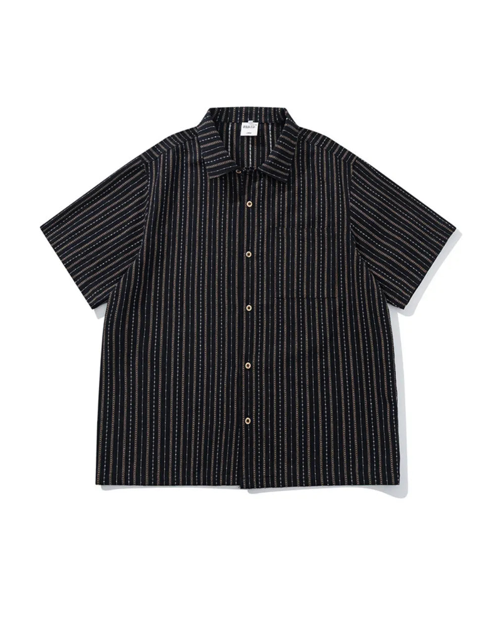 STRIPE SHORT SLEEVE SHIRT W1812